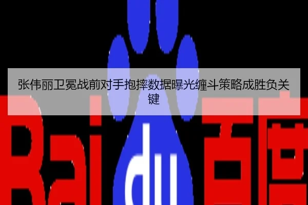 张伟丽卫冕战前对手抱摔数据曝光缠斗策略成胜负关键